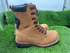 Brunt Distasio Ankle Boot Men's 13 Brown Leather Workwear Waterproof Lace-Up